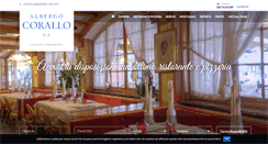 Desktop Screenshot of hotelcorallo.info