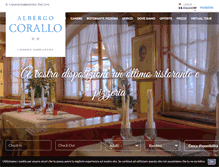 Tablet Screenshot of hotelcorallo.info